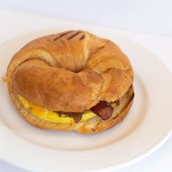 LaDelle and Fourth Coffeehouse - Bacon Croissant
