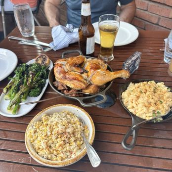 River Roast - Whole Roast Chicken (half size), Broccolini, Mac and Cheese, - American Near Me - Chicago, Illinois River Roast - Whole Roast Chicken (half size), Broccolini, Mac and Cheese, - American Near Me - Chicago, Illinois
