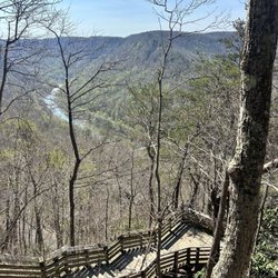 New River Gorge Bridge Overlook - Boardwalk View