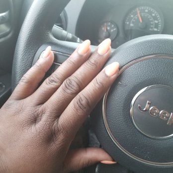 Nail Dega - Full set with gels natural almond shape - Nail Technicians Near Me - Los Angeles, California Nail Dega - Full set with gels natural almond shape - Nail Technicians Near Me - Los Angeles, California