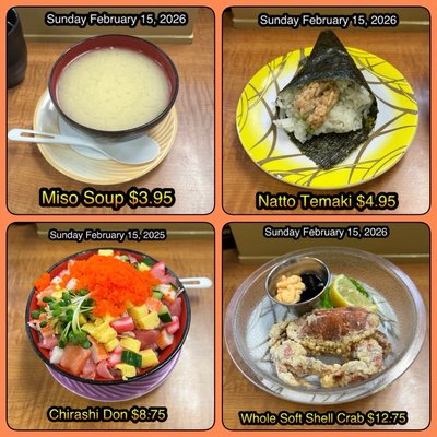 Menu photo 2 KuruKuru Sushi Honolulu, HI