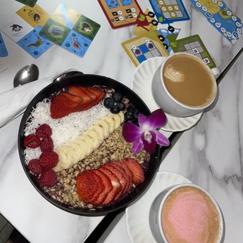 One Love Cafe - Acai Smoothie Fruit Bowl Red Velvet Latte Pistachio Latte - Coffee & Tea Near Me - San Bruno, California One Love Cafe - Acai Smoothie Fruit Bowl Red Velvet Latte Pistachio Latte - Coffee & Tea Near Me - San Bruno, California