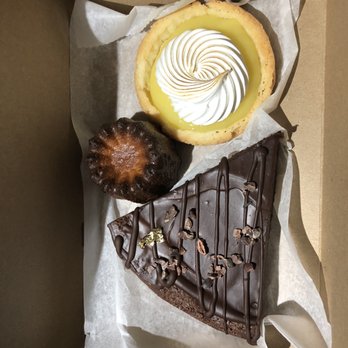 K.K. Sweets - Flourless chocolate, Canele and lemon meringue (all good) - Bakeries Near Me - Hamilton, New Jersey