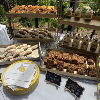 Sweetly Blessed Baker  - Mini Cheesecake with fresh fruit Tiramisu Shooters Butter Pecan Bars - Bakeries Near Me