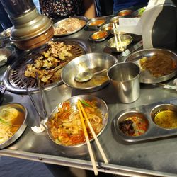 Samgyupsalamat - Me, enjoying good meats, and more.
