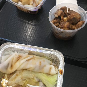 Fu Yuan Kitchen - fabric steamed beef rice noodles $3.25, fishball noodles $3, pork ribs $5.50 - Chinese Near Me - Brooklyn, New York