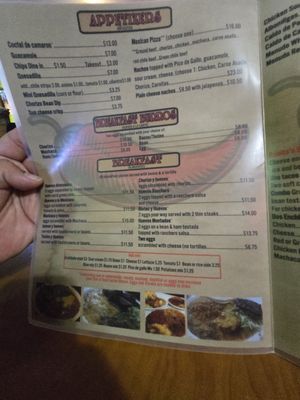 Menu photo 3 Rosita's Place Phoenix, AZ