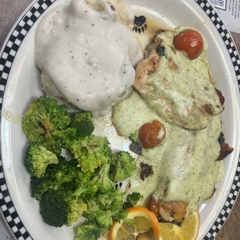Black Bear Diner Harker Heights - Blackened Pesto Salmon (960 cals.) - Diners Near Me - Harker Heights, Texas Black Bear Diner Harker Heights - Blackened Pesto Salmon (960 cals.) - Diners Near Me - Harker Heights, Texas