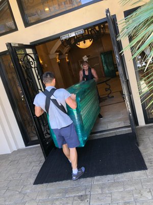Rockstar Pro Movers at Work - Rockstar Pro Movers are giving it all 100% every day!