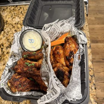 Sammy’s Wings - 12 pc grilled wings - Chicken Wings Near Me - North Andover, Massachusetts