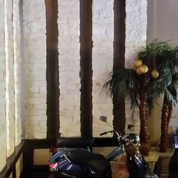 Pho Duy - Modern decor with two scooters - Vietnamese Near Me - Houston, Texas Pho Duy - Modern decor with two scooters - Vietnamese Near Me - Houston, Texas