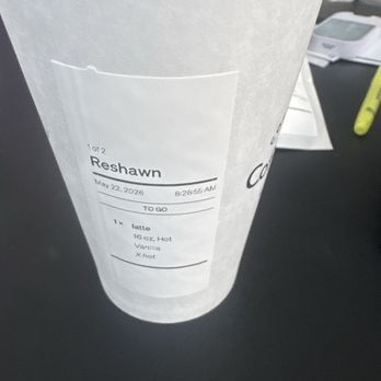 Coffee Tab - Michele is my name night Reshawn!  Do better - Coffee Roasteries Near Me - Seattle, Washington