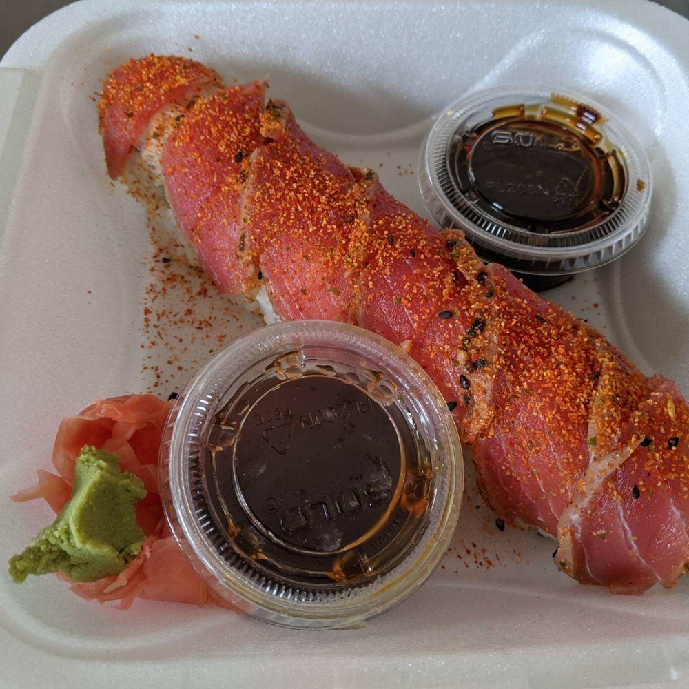 Tiger Sushi - 8 Pieces Tuna and Tuna Roll - Japanese Near Me - Baton Rouge, Louisiana Tiger Sushi - 8 Pieces Tuna and Tuna Roll - Japanese Near Me - Baton Rouge, Louisiana