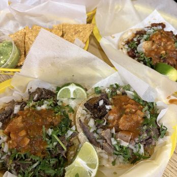 Taqueria Cancun - Lengua and Cabeza tacos - Mexican Near Me - San Francisco, California