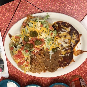Chuy's - Dinner! Taco, chalupa & enchilada (I think) - Tex-Mex Near Me - Houston, Texas Chuy's - Dinner! Taco, chalupa & enchilada (I think) - Tex-Mex Near Me - Houston, Texas