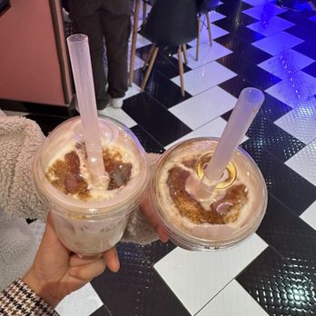 One Zo Boba - Duluth - Flaming Dirty fresh milk - Bubble Tea Near Me - Duluth, Georgia