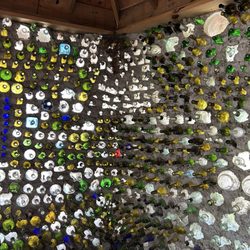 Carrabelle Bottle House - The bottle house