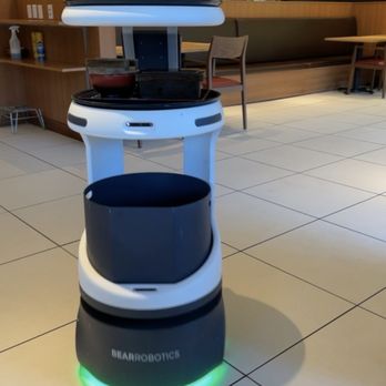 YAYOI - The robot serving us our food! Lol - Japanese Near Me - San Mateo, California YAYOI - The robot serving us our food! Lol - Japanese Near Me - San Mateo, California