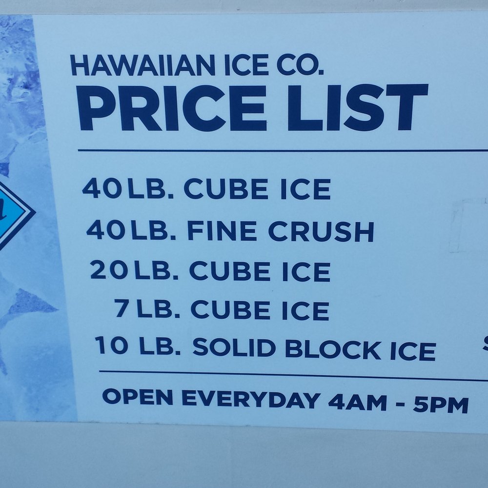 Hawaiian Ice - Ice Delivery Near Me - Honolulu, Hawaii Hawaiian Ice - Ice Delivery Near Me - Honolulu, Hawaii