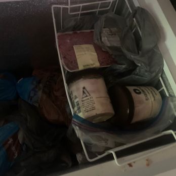 Harris Family Cleaning - Deep freezer before cleaning. - Home Cleaning Near Me Harris Family Cleaning - Deep freezer before cleaning. - Home Cleaning Near Me