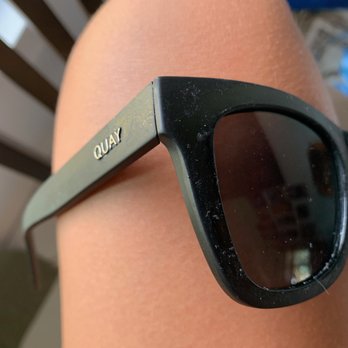 QUAY Shops at Miracle Mile - Matte black finish rubbed off when I cleaned it. - Sunglasses Near Me - Las Vegas, Nevada QUAY Shops at Miracle Mile - Matte black finish rubbed off when I cleaned it. - Sunglasses Near Me - Las Vegas, Nevada