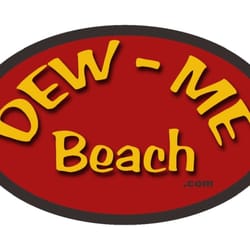 Dew-Me Beach - Awesome logo