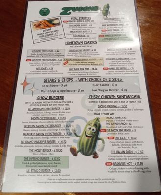 Menu photo 2 Zucchs Red Oak, TX