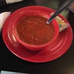 Knights Bar & Grill - The tomato basil soup.