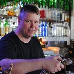 Harbor Room - Patrick Lynch ready to serve you!  Who wants a Jaegermeister??