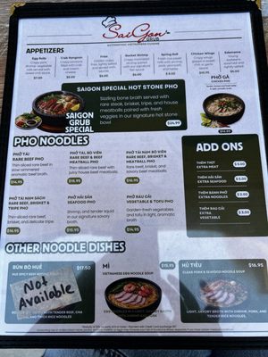 Menu photo 5 Saigon Grub Casa Grande, AZ Menu photo 5 Saigon Grub Casa Grande, AZ