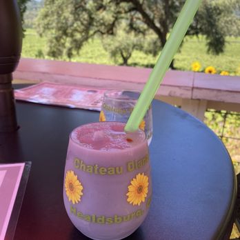 Chateau Diana Winery - Lemon lavender slushy - Wineries Near Me - Healdsburg, California Chateau Diana Winery - Lemon lavender slushy - Wineries Near Me - Healdsburg, California