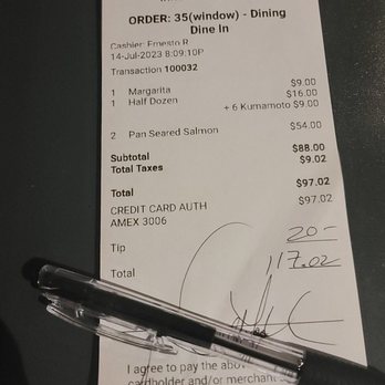 Crooked Gaff Kitchen - The Bill! - Seafood Near Me - Whittier, California Crooked Gaff Kitchen - The Bill! - Seafood Near Me - Whittier, California