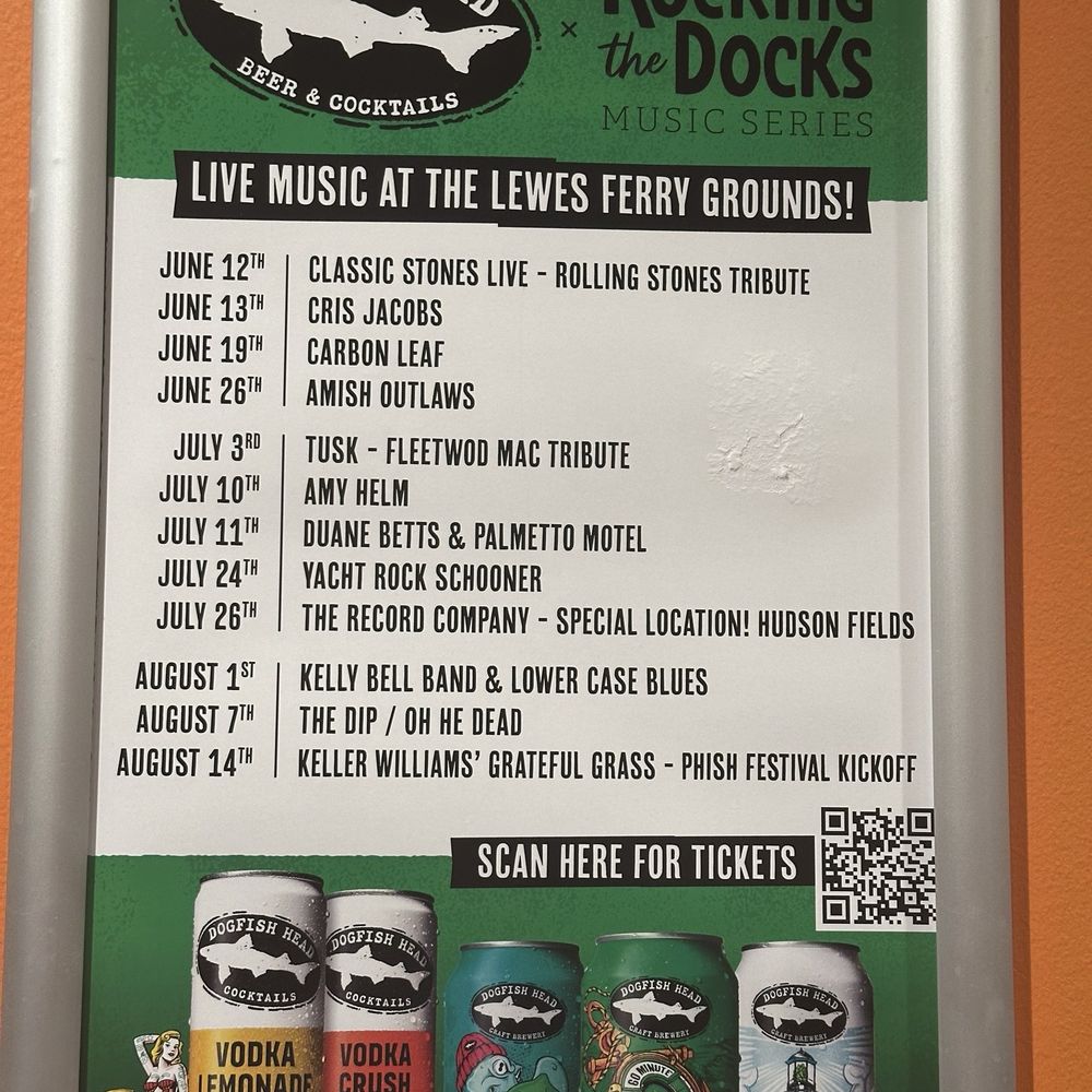 Dogfish Head Brewings & Eats - Live music - American Near Me - Rehoboth Beach, Delaware Dogfish Head Brewings & Eats - Live music - American Near Me - Rehoboth Beach, Delaware