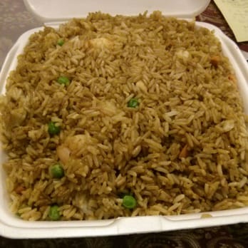 Spicy Dragon - Shrimp and Chicken Fried Rice about $7-8, healthy portion! - Indian Near Me - Pickering, Ontario