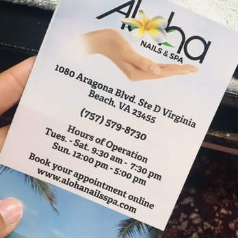 Aloha Nails & Spa - Pamphlet - Nail Salons Near Me - Virginia Beach, Virginia Aloha Nails & Spa - Pamphlet - Nail Salons Near Me - Virginia Beach, Virginia