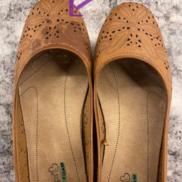 Mystery product spilled all over my shoes and then hidden in a plastic bag so I wouldn't notice.