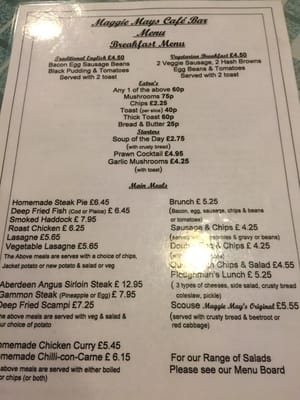 Menu photo 1 Maggie Mays Liverpool, XMS Menu photo 1 Maggie Mays Liverpool, XMS