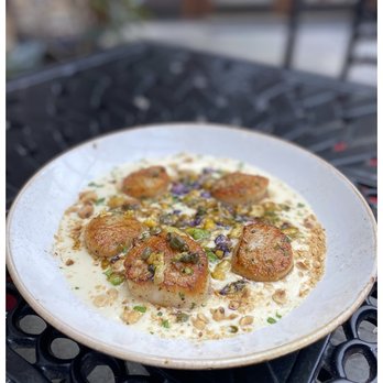 Mimosa Grill - pan roasted diver sea scallops - Southern Near Me - Charlotte, North Carolina Mimosa Grill - pan roasted diver sea scallops - Southern Near Me - Charlotte, North Carolina