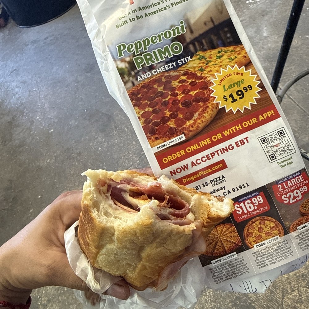 Diego's Pizza - Italian sandwich - Pizza Near Me - Chula Vista, California Diego's Pizza - Italian sandwich - Pizza Near Me - Chula Vista, California