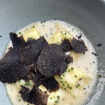 Hazel Hill - Pasta with truffles - New American Near Me - Healdsburg, California
