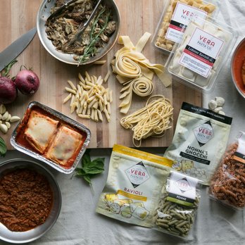 Vera Pasta - ingredients laid out on a cutting board - Pasta Shops Near Me - West Chester, Pennsylvania Vera Pasta - ingredients laid out on a cutting board - Pasta Shops Near Me - West Chester, Pennsylvania