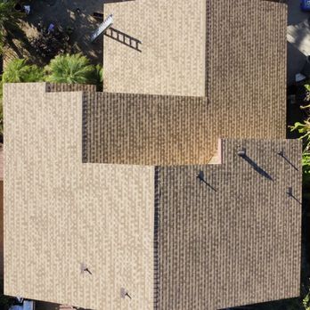 Superior Roofing and Waterproofing - New roof; Shakewood color - Roofing Near Me