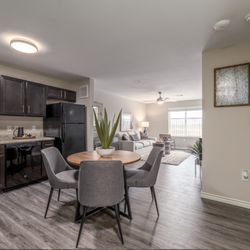 Commons at Manor 55+ Active Senior Living - Living & Dining Room