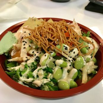 Poki Run - Regular bowl with salmon, ahi tuna, and yellow tail. House sauce and spicy mayo with FREEEEE AVOCADO & SEAWEED SALAD - Live/Raw Food Near Me - Milpitas, California Poki Run - Regular bowl with salmon, ahi tuna, and yellow tail. House sauce and spicy mayo with FREEEEE AVOCADO & SEAWEED SALAD - Live/Raw Food Near Me - Milpitas, California