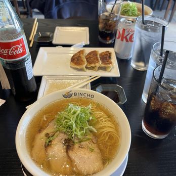 Bincho - Clear broth tonkotsu and gyoza - Ramen Near Me - Los Angeles, California Bincho - Clear broth tonkotsu and gyoza - Ramen Near Me - Los Angeles, California