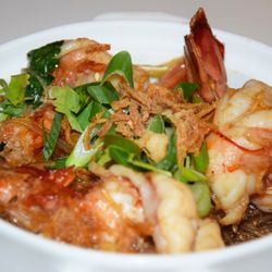 ThaiMo - Obunsen koong : glassnoodle met scampis