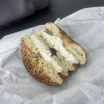 Kingdom Coffee Houses - Cream cheese bagel - Cafes Near Me - Costa Mesa, California Kingdom Coffee Houses - Cream cheese bagel - Cafes Near Me - Costa Mesa, California