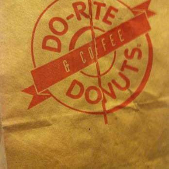 Do-Rite Donuts & Chicken - Logo on bag - Donuts Near Me - Chicago, Illinois