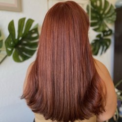Onyx Hair Salon - All over Copper by Paulina