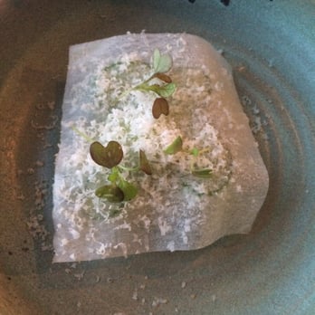 Sidart - Daikon sheet over cucumber slices. - Modern European Near Me - Auckland, AUK